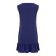 thumbnail image 4 of Faldas Cortas para Mujeres Vestido sin Mangas de Impresión Sexy, Falda Plisada de Cuello Redondo con Bolsillo Y Detalle de Empalme, 4 of 6