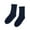 Blue, variant on Women Men Slipper Socks with Grips Non Slip Soft Cozy Fuzzy Fleece Lined Socks for Cold Winter (Wine Red)