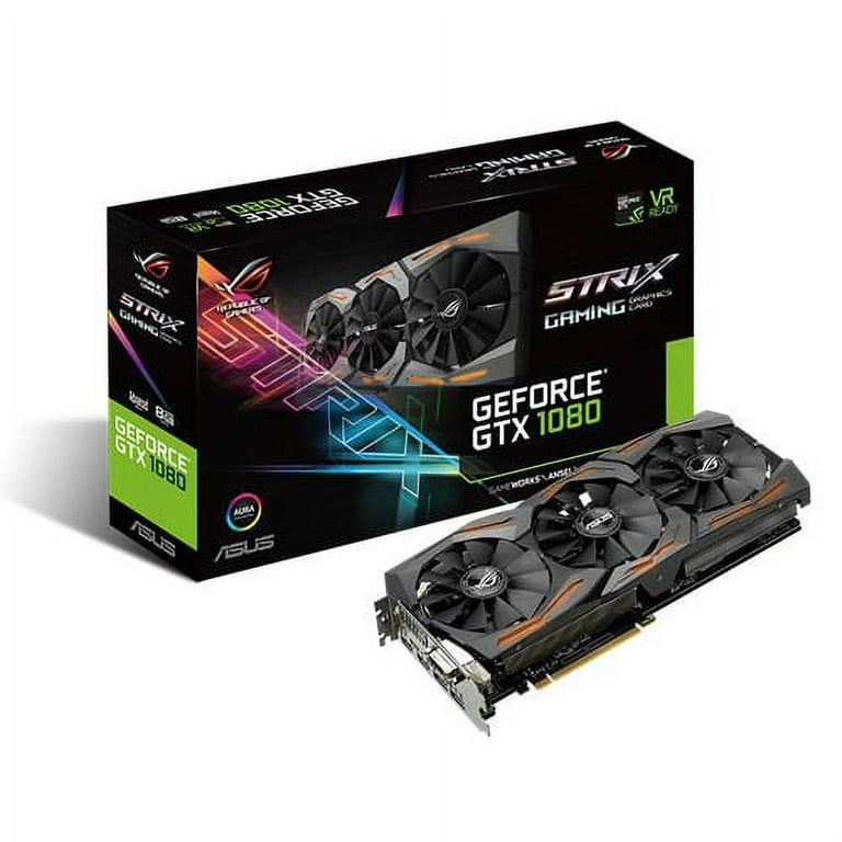 ASUS グラフィックボード GTX1080 Asus Strix-Gtx1080-A8G-Gaming Graphics Card - STRIX-GTX1080