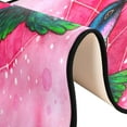 thumbnail image 6 of Dreamtimes Watercolor Pink Hummingbird Hallway Runner Rug 2'x6' Kitchen Rug with Rubber Backing Spring Bird Heart Non Slip Entryway Rug Runner Washable Soft Area Rug for Hallway Bedroom Kitchen Decor, 6 of 6