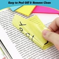 thumbnail image 5 of Dihmpor 800 Sheets(14Pads)Transparent Sticky Notes,Clear Sticky Notes,3" x 3" Translucent Sticky Notes Pads,See Through Sticky Notes for Book Annotation,Self-Adhesive and Colorful, 5 of 8
