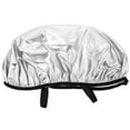 thumbnail image 5 of HAMPPLIES Silver Motorcycle Seat Cover for Motorbike Seat 1Set with Use 53.1x13.4x0.2in, 5 of 8