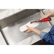 Rubbermaid Cordless Power Scrubber, Electric Handheld Cleaning Brush for Bathroom, Tile & Grout with 2 Heads