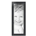 thumbnail image 2 of ArtToFrames 7" x 20" Galleria Noir Picture Frame, 7x20 inch Black MDF Poster Frame (WOM-4083), 5 Pack, 2 of 8