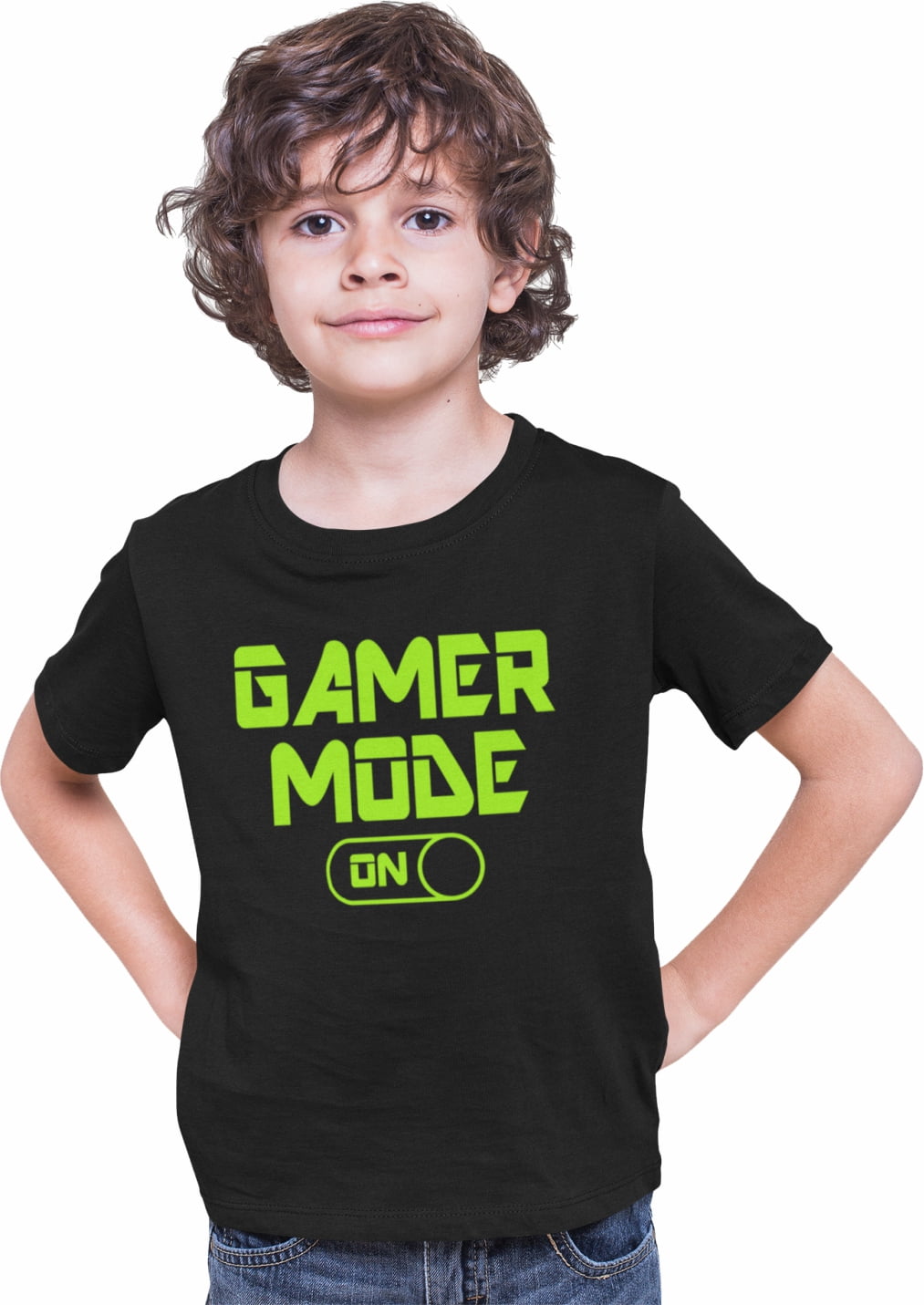 Youth Gamer Mode On Funny Gaming T-Shirt - Walmart.com
