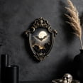 thumbnail image 5 of Twfbrm Vintage Picture Frame, Small Antique Style Photo Frames with Black Gold Accents and Embossed Flower Design, Black Exquisite Hanging Ornament for Tabletop Display, Wall, Photography, Home Decor, 5 of 6