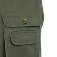 thumbnail image 6 of UTTOASFAY Men'S Outdoor Vest Leisure Jacket Lightweight Vest with Zip Many Pockets Army Green 18(XXXXXL), 6 of 8
