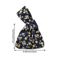 thumbnail image 2 of Jiibva Japanese Style Wave Wrist Bag Sleeve Knot Pouch Cute Knit Purse Crochet Wristlet Handbag Portable Canvas Tote Multifunctional Wrist Bag for Female, Women, 2 of 7