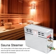thumbnail image 4 of Steamer, Waterproof Stainless Steel 6KW Temperature Control Steamer Electric  Steamer Steamer Generator, Automatic Insulation For Pool  US Standard  240V, 4 of 8