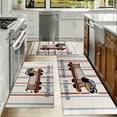 thumbnail image 6 of Floral Kitchen Rugs Sets of 3, Non Slip Kitchen Rugs and Mats Washable Farmhouse Kitchen Rugs Floral Kitchen Floor Mat Carpet Runner Rugs for Hallway Laundry Room, 6 of 12