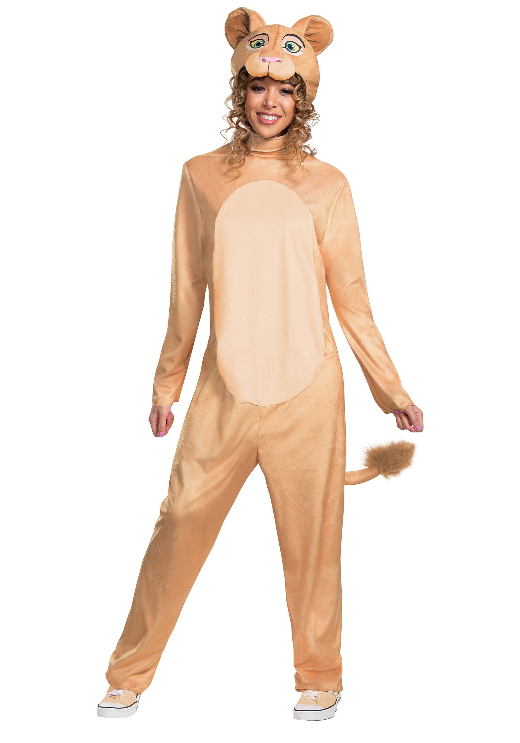 Adult Lion Comfywear One Piece Jumpsuit Costume Unisex Comfy-Wear Halloween Gift 