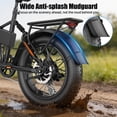 thumbnail image 2 of ASKGO 20 Inch Fat Tire Folding Electric Bike for Adults, 750W Peak Motor, 960WH Removable Battery, 7-Speed, Full Suspension, Dual Disc Brake, UL2849 Certified for Commute & All-Terrain Riding, Black, 2 of 13