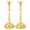 Gold, variant on Rupoun 2-Piece European Style Metal Candlestick Set, Single Head Candle Holder for Romantic Dinners, Weddings, and Home Decor, Elegant Centerpiece - Bronze (11.02 inches / 28 cm)