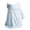 Blue, variant on mdesiwst Sun Protection Guard Lightweight Breathable Sunblock Face Guard Gradient Dyeing Technology Ice Silk Face Guard