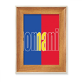 thumbnail image 1 of Marco de fotos de madera Unbranded Rumania bandera del pais Pantalla Imagen Arte, 1 of 4
