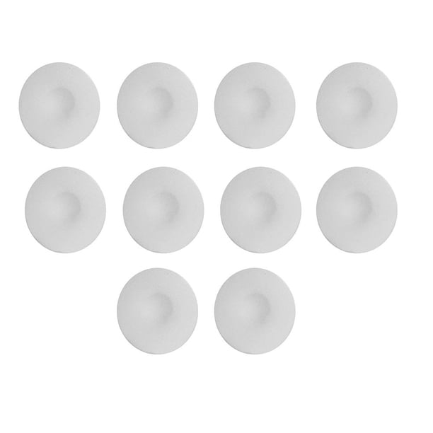 10 puntas de esponja para auriculares, reemplazo de funda para auriculares MP3 MP4 (blanco) Tmvgtek Para estrenar