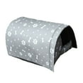 thumbnail image 1 of Maison pour Chat d'Extérieur Imperméable la Plus Chaude Maison pour Chat d'Extérieur Lavable Maison pour Animaux Résistante aux Intempéries pour Animaux Éparpillés Gris m, 1 of 5