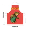 thumbnail image 3 of Corduroy Girls' aprons Gift, boys' and children's art covers, cooking and painting equipment, painting stands, waterproof aprons with pockets 23"x18", 3 of 5