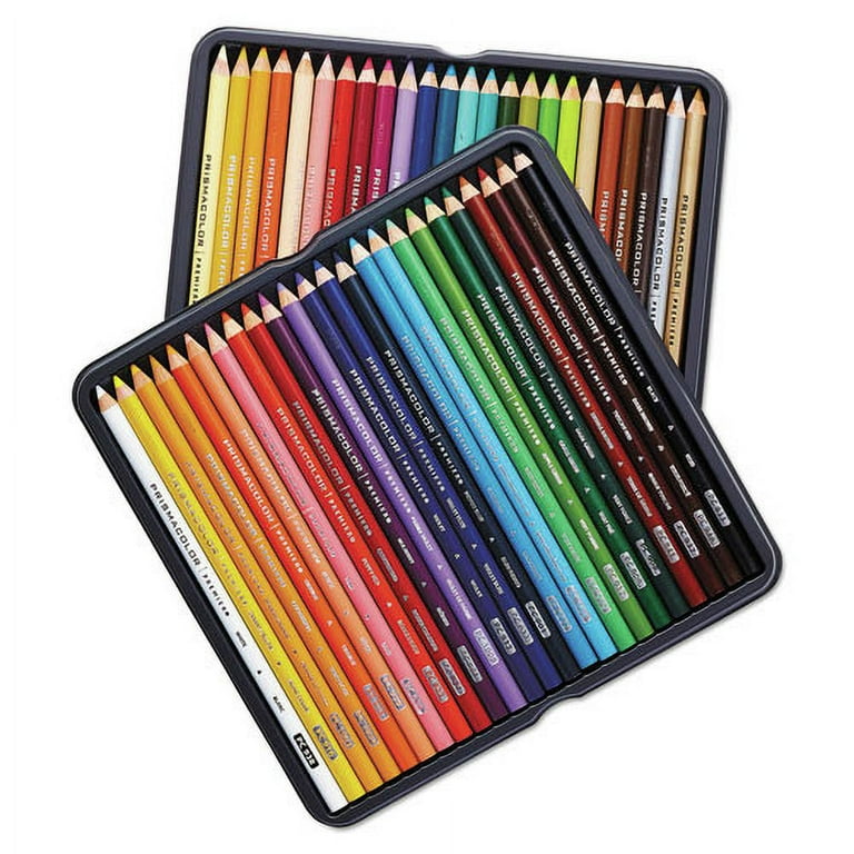 Prismacolor Colored Pencils, Set of 48 Pencils Prismacolor Scholar Pencils  Drawing, Blending, Book Coloring, Prismacolor Arts Crafts 