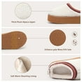 thumbnail image 3 of Vonmay Women's Cozy Platform Slippers, Warm Faux Fleece-Lined Indoor Outdoor Slippers with Anti-Slip Sole, Stylish and Comfortable Winter House Shoes, 3 of 6