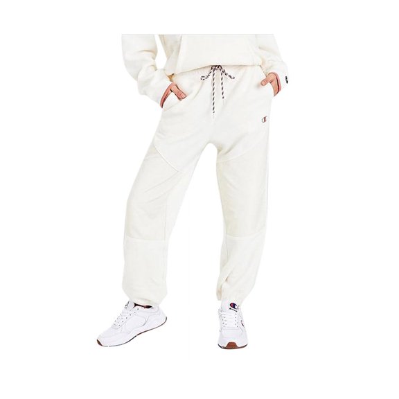 Champion Explorer Fleece Jogger Womens Active Pants Size Xs, Color: Off-White