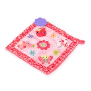 Bright Starts Pretty in Pink Teethe and Bloom Blanket