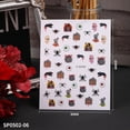 thumbnail image 3 of Adorno de uñas de Halloween, pegatina de dibujos animados, Araña, Calavera, huesos, calabaza, escalofriante, accesorios de Arte de uñas, diseño de calcomanía de uñas DIY, 3 of 4