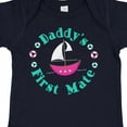 thumbnail image 4 of Inktastic Daddys First Mate (girl) Girls Baby Bodysuit, 4 of 5