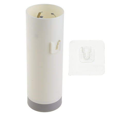 

SIEYIO Nordic Style Wall Mount Disposable Paper Cup Dispenser Pull Type Plastic Cup Holder Anti-Dust Storage Rack for Office