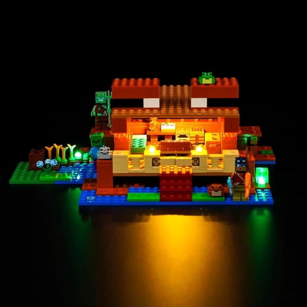 Upgraded Led Light Kit for Lego The Frog House Building Set, Compatible with Lego 21256 (Model Not Included)