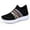 Black, variant on Daznico Women's -On Shoes - Breathable Mesh Sneakers with Cushioned Sole for Casual & Sports (Wide Width Available),Color:Purple,Size:9