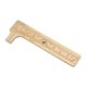 thumbnail image 1 of Mini calibrador Vernier de latón, calibre deslizante, calibrador Vernier de doble escala, regla de mm/pulgadas, herramienta de medición para joyería de 80 mm/100 mm (escala doble de 80 mm), C38, 1 of 3
