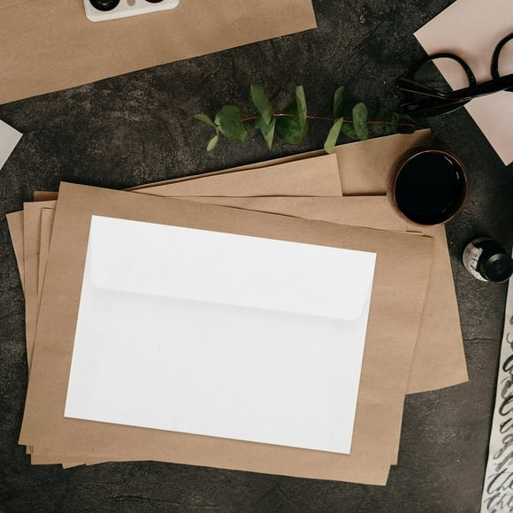 FENGGUIQU 50Ud Sobres Tamaño Carta Con Decorativo Y Seguro Para Envío Y Almacenamiento
