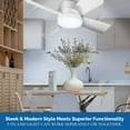 thumbnail image 5 of Bell + Howell Socket Fan Light White 2-in-1 LED Bulb 1000 Lumens with Remote Control 3 Speeds 3 Cool Light Settings E26 Base, 5 of 5