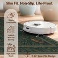 thumbnail image 6 of Design&I 9'x12' Washable Area Rug Giant Skid-Resistant Moody Forest Perched Botanical Vines Symmetrical Whimsical Layout for Great Room, Large Living, 6 of 7
