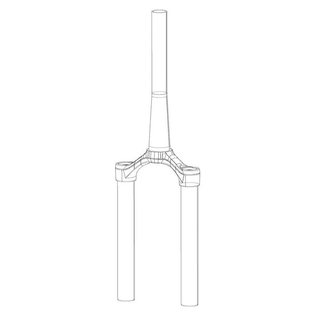 RockShox, CSU pour SIDB/RBA 2927+ 51 TPR BLK, 11.4018.008.407