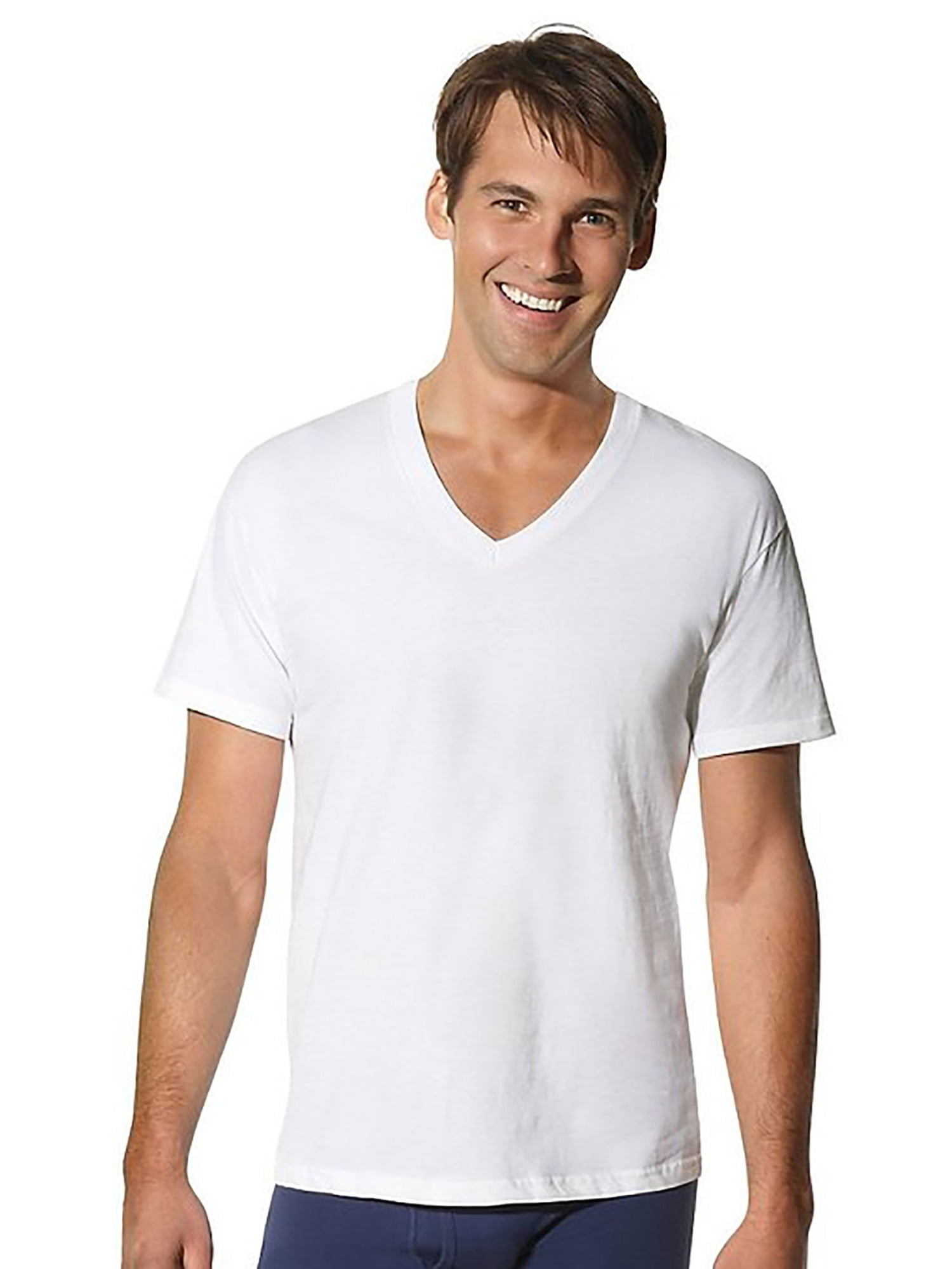 Hanes Men's Tall TAGLESS ComfortSoft V 