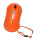thumbnail image 1 of Burbuja de natación, flotador de boya, flotador de seguridad inflable para aguas abiertas, kayakistas, Naranja, 1 of 9