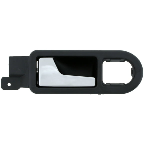 Dorman 96581 Front Driver Side Interior Door Handle for Specific Volkswagen Models, Black; Chrome