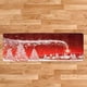 thumbnail image 2 of Alfombril De Resistente Al Deslizamiento Respaldo De Látex Felpudo De Bienvenida Para Cocina Salón, Estilo Navidad, 71 X 24 Pulg de nieve Baoblaze Alfombra para el piso Alfombrilla para la puerta, 2 of 8
