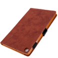 thumbnail image 6 of ELEHOLD PU Leather Folio Case For Samsung Tab A7 Lite 8.7 (2021) Kickstand Shockproof Cover, with Credit Card Holder & Pencil Holder, Auto Sleep&Weke -Brown, 6 of 7