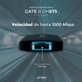 thumbnail image 4 of HUB ACTECK GATE 8 DH675 Multipuerto 8 en 1 USB-C Ethernet HDMI 4K SD 2.0 Negro AC-934626 negro 1, 4 of 6