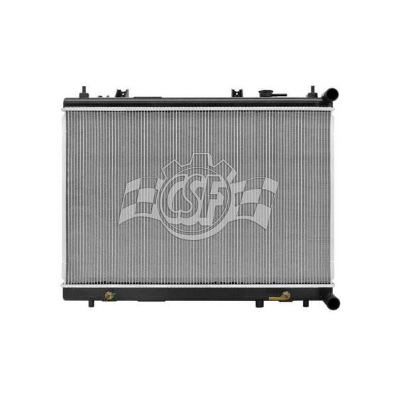 CSF 3680 1 Row Plastic Tank Aluminum Core Radiator