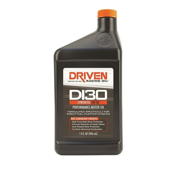 Driven Racing DI-30 5W-30 Synthetic Direct Injection Oil 18306 -Fits Gen V 2014-2018 6.2 LT1 LT4