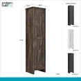 thumbnail image 6 of Systembuild Evolution Farmington 18" Wide Storage Cabinet in Ivory Pine, 6 of 7