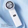 thumbnail image 3 of Small Air Conditioner Fan, Portable Handheld Fan 3 Speed Wind Foldable  for Outdoor for Home White,Grayish Blue,Coffee, 3 of 8