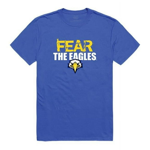W Republic Apparel 518-134-B02-04 Morehead State University Fear Tee for Men, Royal - Extra Large