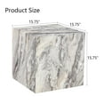 thumbnail image 4 of Tcbosik Modern Side Table, 15.7 inch End Table, Small Nightstand for Bedroom, Living Room, Grey, 4 of 6