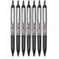 thumbnail image 3 of Advantage Gifts Precise V5 RT Retractable Rolling Ball Pens, Extra Fine Point (.5mm), Black Ink, 7-pk; Premium Comfort Grip, Bundle with Plastic Reusable Pouch, 3 of 4