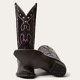 thumbnail image 6 of Women's Stetson Reagan Leather Boots Snip Toe Handcrafted Chocolate, 6 of 6